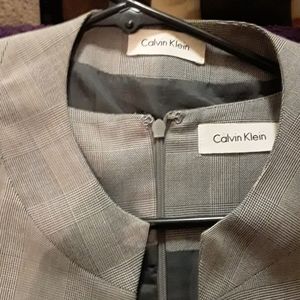 Calvin Klein dress with half jacket 2pc